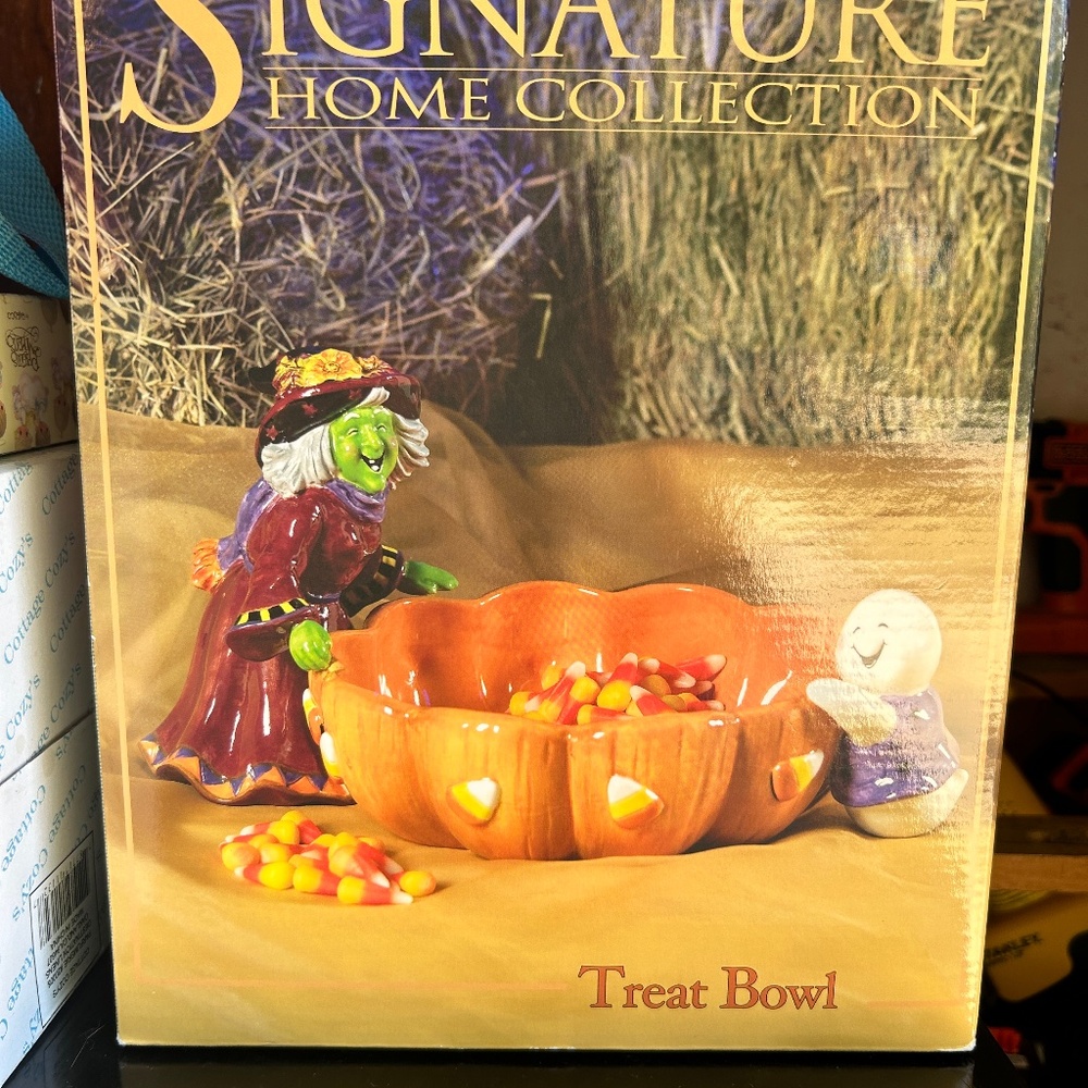 Halloween treat bowl